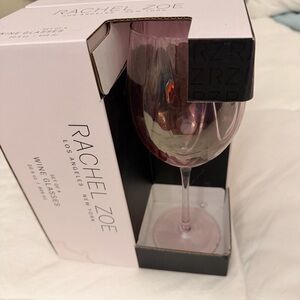 Wine Glasses - Blush Pink - Rachel Zoe - Set of 4 - NWT